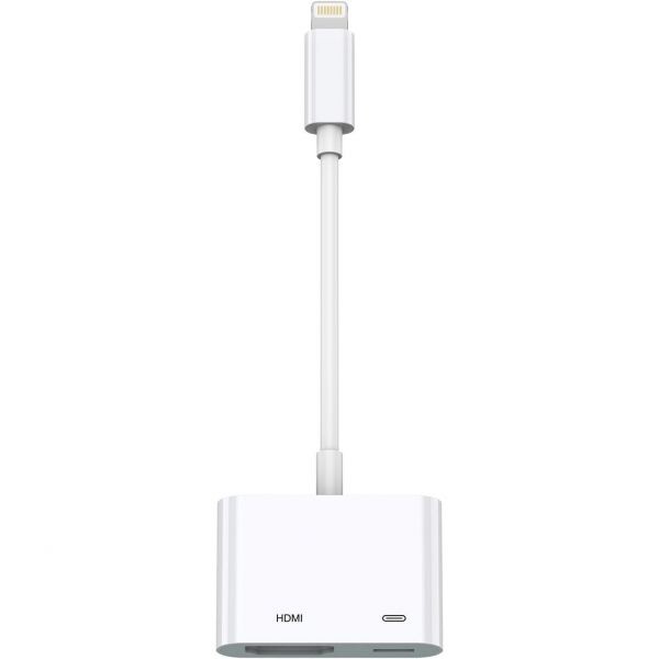 2025 MFi 인증 라이트닝 to HDMI 어댑터 디지털 AV 디스플레이 컨버터 for iPhone iPad 1080P 설정 필요 없