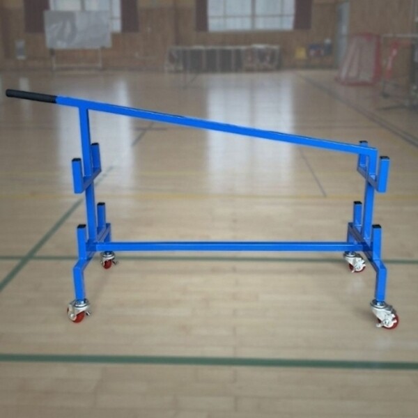(확인사항 제작기간 3주소요)스카로 지주보관대 학교 체육 족구 배구 지주 거치대