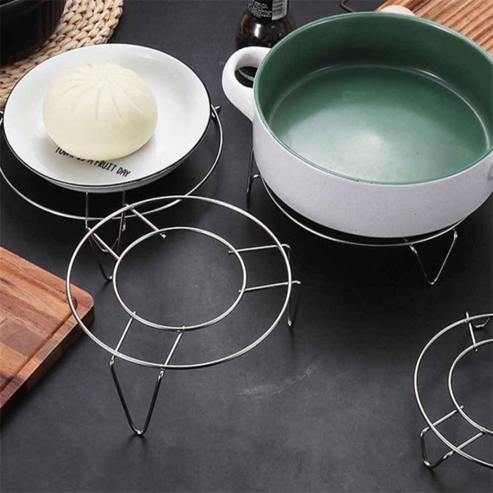 [오늘출발] 스테인리스 주방 삼발이 냄비 받침 다용도받침대 냄비받침대 스테인리스냄비받침 주방소품