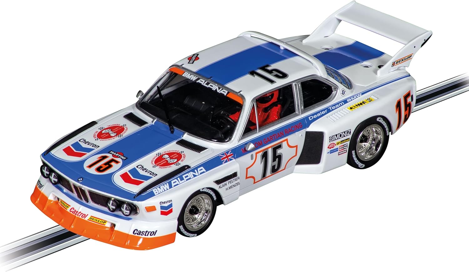 [오늘출발] 카레라 27789 BMW 3.5 CSL No.15 1:32 스케일 에볼루션 아날로그 슬롯카