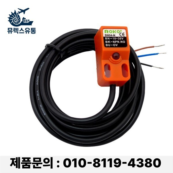 [오늘출발] 신제품 오리지널 SN04-N 스위치 근처 DC 3선 NPN 일반적으로 열려있는 사각형 금속 센서 24V 무료 배송