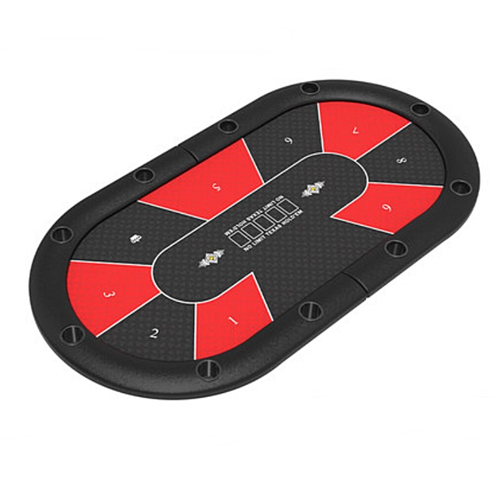 [오늘출발] 샤크팡 텍사스 홀덤테이블 바카라 카드 테이블 보드게임 접이식