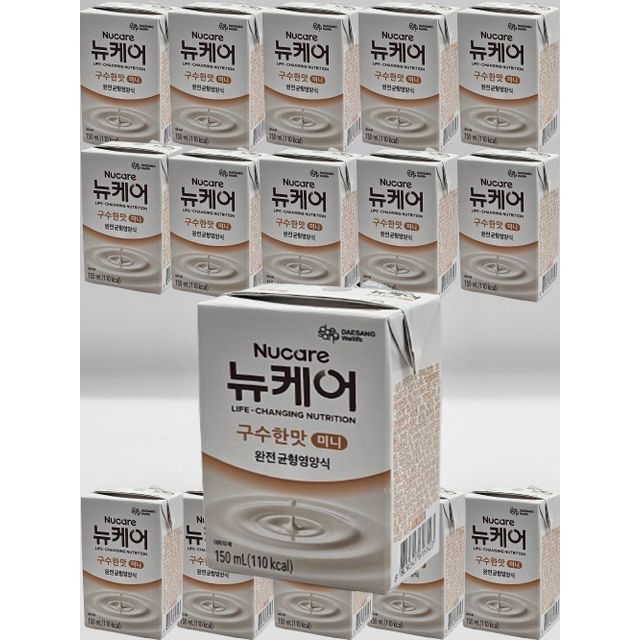 대상웰라이프 대상 뉴케어 미니 구수한맛 30개 150ml 빨대형