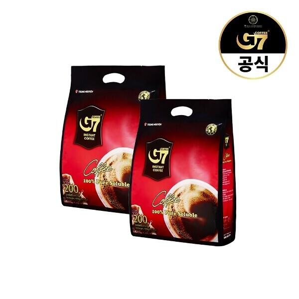 G7 베트남 블랙커피 2g x 200개입 2개 (총400개입)