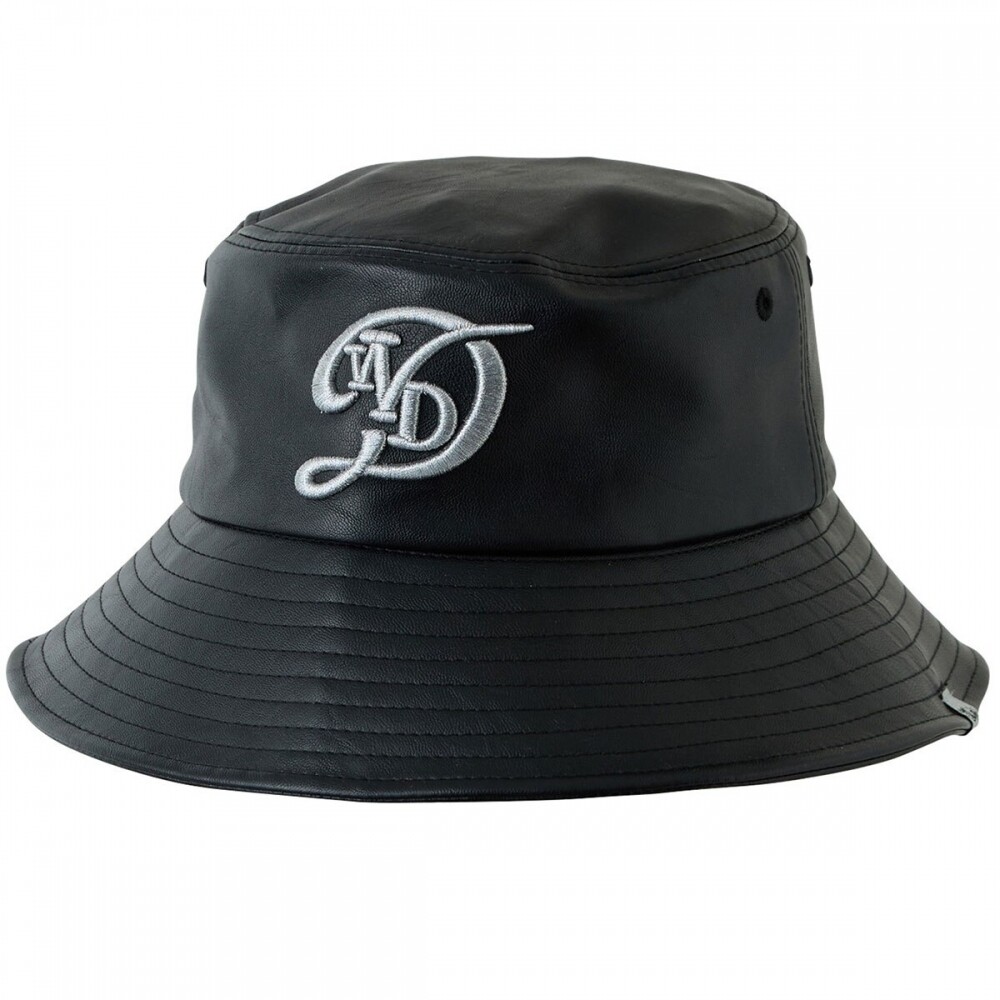 댄스 위드 드래곤 댄스 위드 드래곤 BB 로고 가죽 버킷 햇