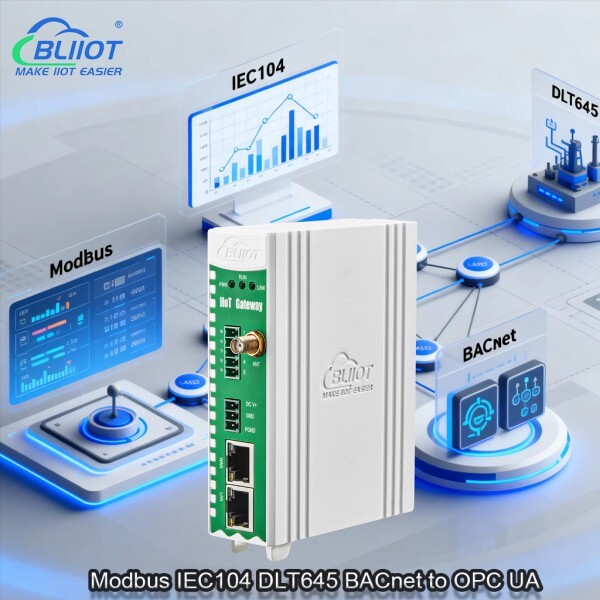 [오늘출발] 자동화 부품 BLIIOT Modbus IEC104 DLT645 Bt에서 OPC UA 프로토콜 게이트웨이로 변환 디지털 공장 산업 원