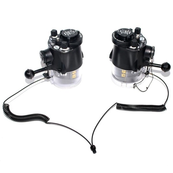 [오늘출발] NiteScuba 다이빙 스트로브 케이블 전등 용 피버 멀티 코어 광 Inon Z330 Sea  sea Ys D3 D2 수중