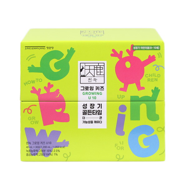 정관장 기타 정관장천녹 그로잉 Growing 40ml30포