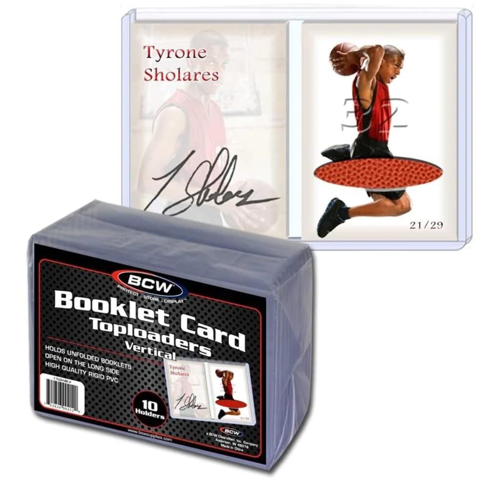 [오늘출발] BCW 1-TLCH-BC-V 소책자 카드 탑로드 세로