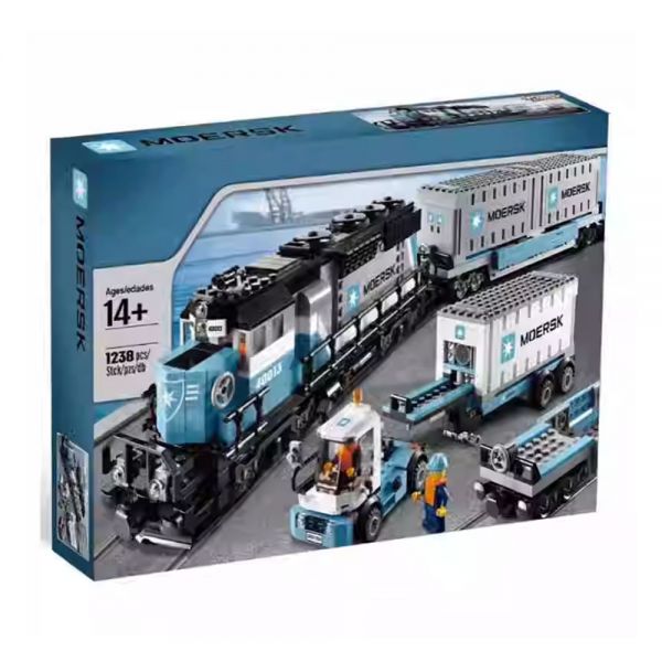 [호환] 크리에이터 10219 기차 머스크 열차 중국 호환 블록