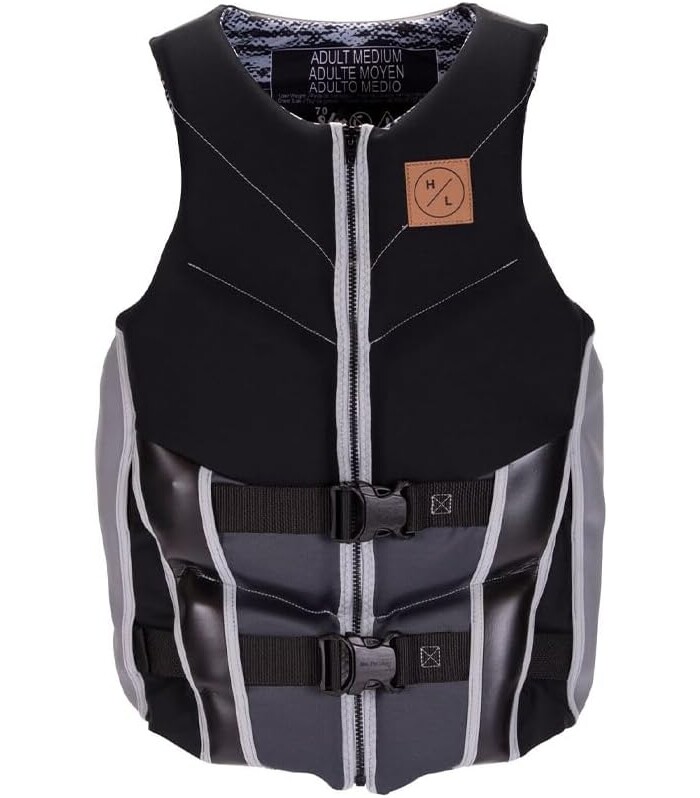 하이퍼라이트 도메인 CGA 남성용 웨이크보드 조끼 블랙/화이트 사이즈 S