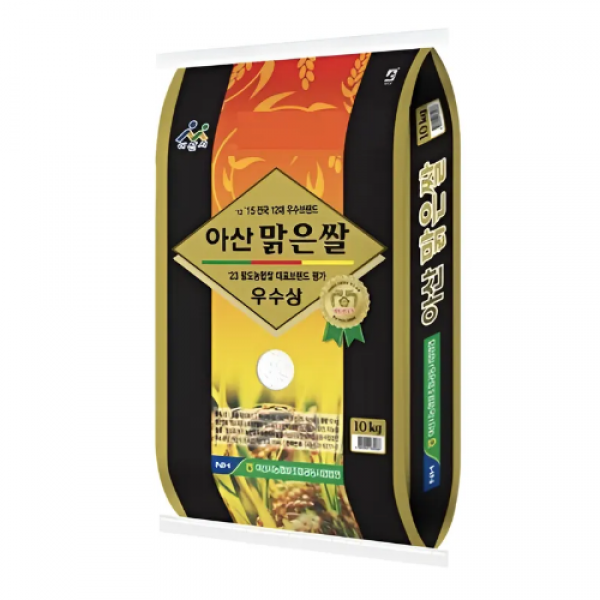 [오늘출발] 아산시농협쌀조합공동사업법인 햅쌀 2025년 백미 아산맑은쌀 우리쌀 10kg