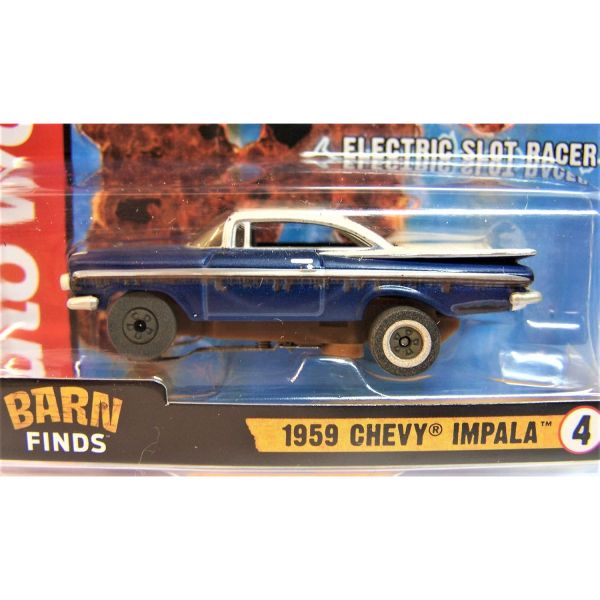 다이캐스트 모형 미니카 오토 월드 반 1959년 쉐보레 임팔라 호 스케일 슬롯카 발견