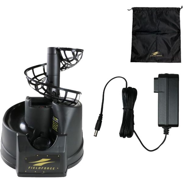 배팅티 트레이닝 포인트 스윙 야구 토스 머신 하드볼·소프트볼 겸용 FTM-242 AC 어댑터 및 레일 포함 배팅