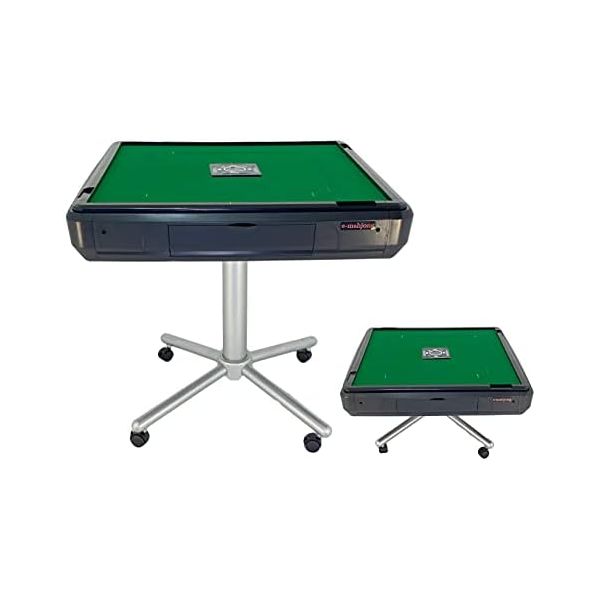 마작게임 전통 포커 가정용 전자동 마작탁 스파이더 해시 시젯 Spider CZ 바퀴 부착 좌식 겸용 다리 검정