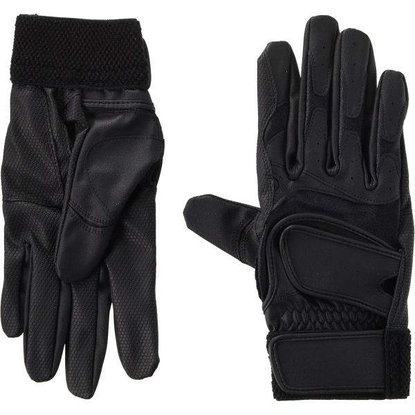 배팅 장갑 글러브 소프트볼 GP 지피 야구 로브 오른손용 블랙 연습용 고교야구대응 워셔블 더블 벨트 S M L