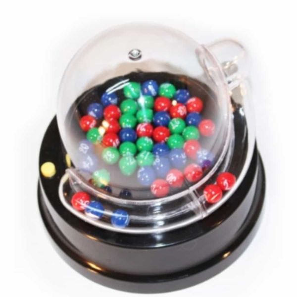 로또게임기 건전지 2P 뽑기기계 로또번호생성기 가챠 룰렛장난감 뽑기장난감 로또룰렛