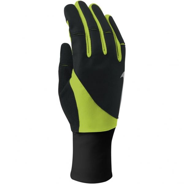 나이키 장갑 배팅 방한 축구 Nike 여성 STORM 스톰 Fit 2.0 Run Gloves Large 블랙볼트