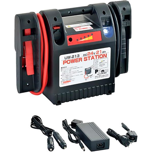 점프 스타터 배터리 시동 pa-man Power Station DC24V21Ah x 2 Truck Non-Waterproof Jump Starter