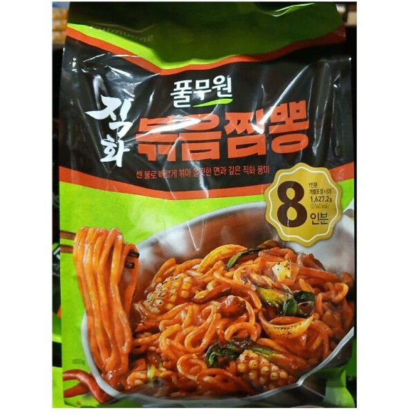 [오늘출발] 풀무원 풀무원 직화 볶음짬뽕 1627.2g 8인분 대용량 코스트코