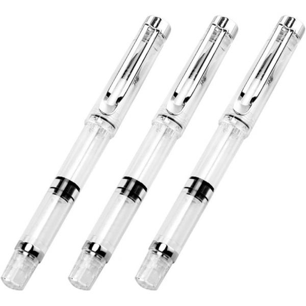 만년필 연습 고급 입문 누오베스티 리필 가능한 분수 펜 브러시 부드러운 털 캘리그래피 매끄러운 필기 잉