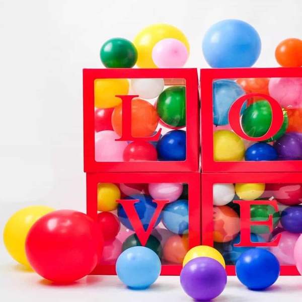 풍선 BI662234 선물 박스 LOVE 이벤트풍선박스 행사풍선 LOVE풍선