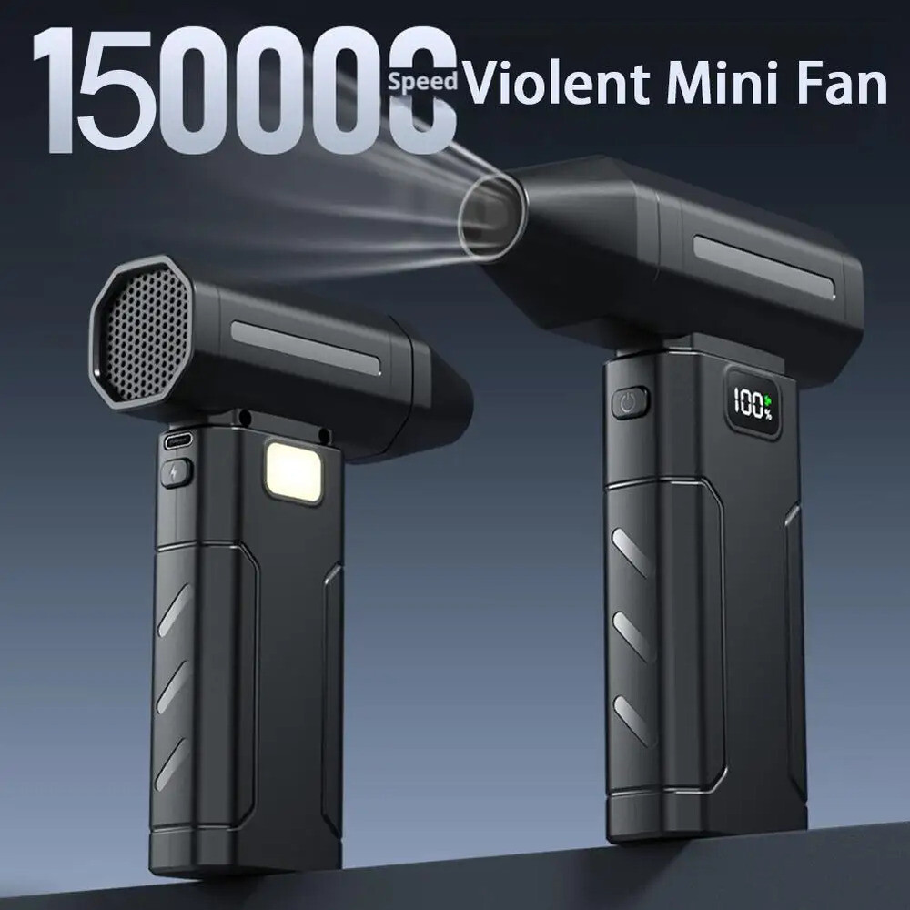 [오늘출발] 전동빨래건조대 X8 브러시리스 터보 제트 팬 블로워 150000RPM 전기 에어 진공 먼지 청소기 휴대용