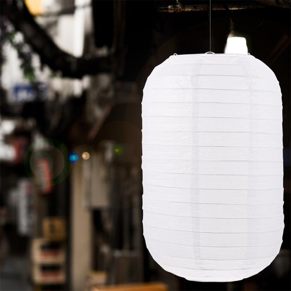 [오늘출발] 전통 일본식 걸이등 19x29cm 빨간 종이 스시 가게 장식 레스토랑 DIY 이자카야 인테리어 아시아 테마 파티