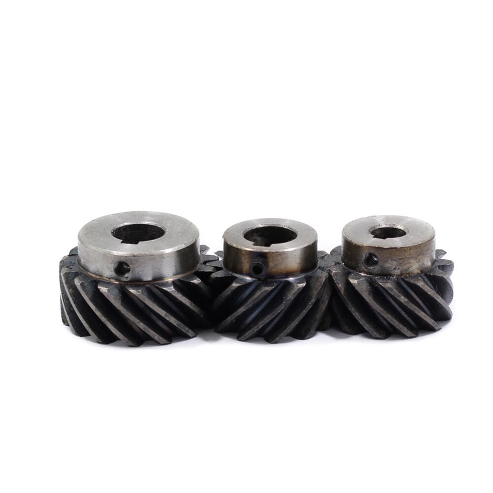 [오늘출발] 1PC 오른쪽 헬리컬 기어 1M 90도 스틸 고토크 변속 내부 구멍 공예 60치크