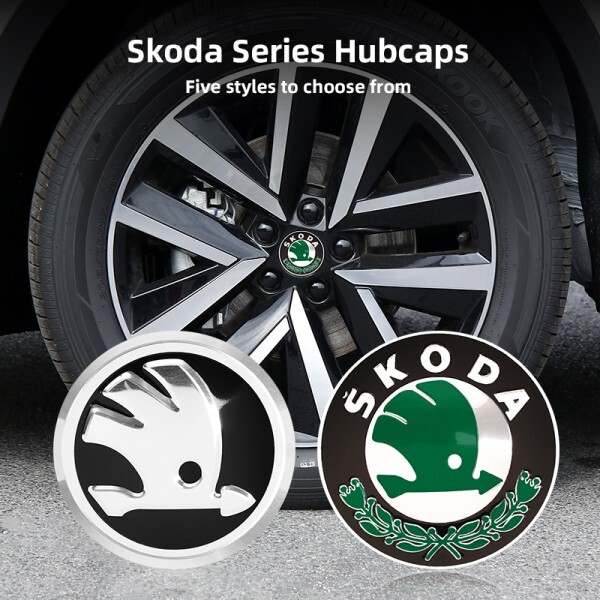 [오늘출발] 스코다 옥타비아용 휠 센터 허브 캡 엠블럼 커버 슈퍼 래피드 코디아크 카록 파비아 카미크 엔야크 시티고