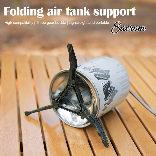 [오늘출발] 파이어 메이플 접이식 연료 캔 안정기 캠핑 가스 실린더 삼각대 홀더 지지 브래킷 고정 장치 범용 액세서리