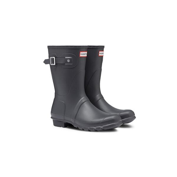 헌터 WOMEN 오리지날 숏 레인부츠 다크슬레이트 WFS1000RMADSL