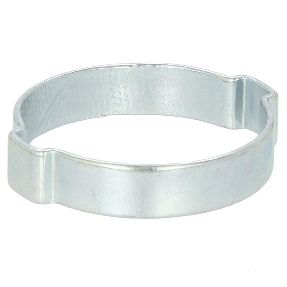 [해외] 오이티커 사이즈 58인치 18mm 더블 이어 클램프 아연 도금 스틸 호스 7팩 100팩