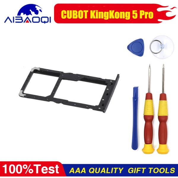 [오늘출발] Sim 카드 홀더 Cubot King 5 Pro 스마트 폰용 슬롯 트레이 완벽한 KingKong 교체 부품