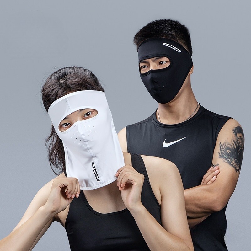 라이딩 쿨 마스크 자전거 복면 차단 자외선 헬스 런닝 낚시 햇빛 안면 야외