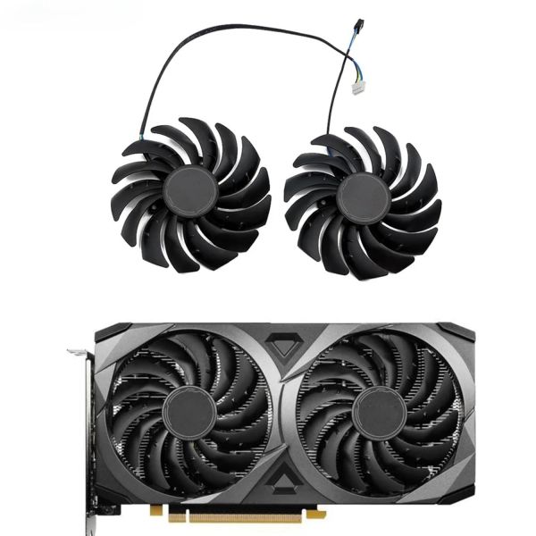 95mm PLD10010S12HH RTX3060 RX6600 6700 XT 그래픽카드 쿨링팬 MSI RTX 3070 3060 3060Ti Ventus 2X OC 쿨