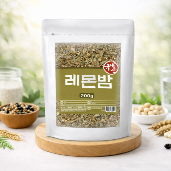 [오늘출발] 엄마애손 국내산 100% 레몬밤 200g 레몬밤차 건조 건재 말린 재료 원물