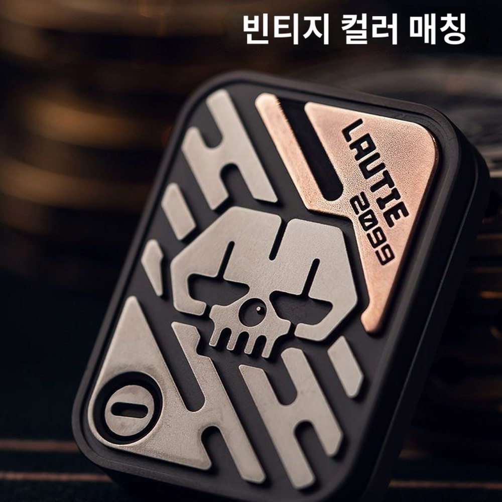 [오늘출발] [해외] [호환] 포커카드 메탈 피젯슬라이드 호환 레이어 아빠 브론즈 해골 손 카드 남성용 신비한