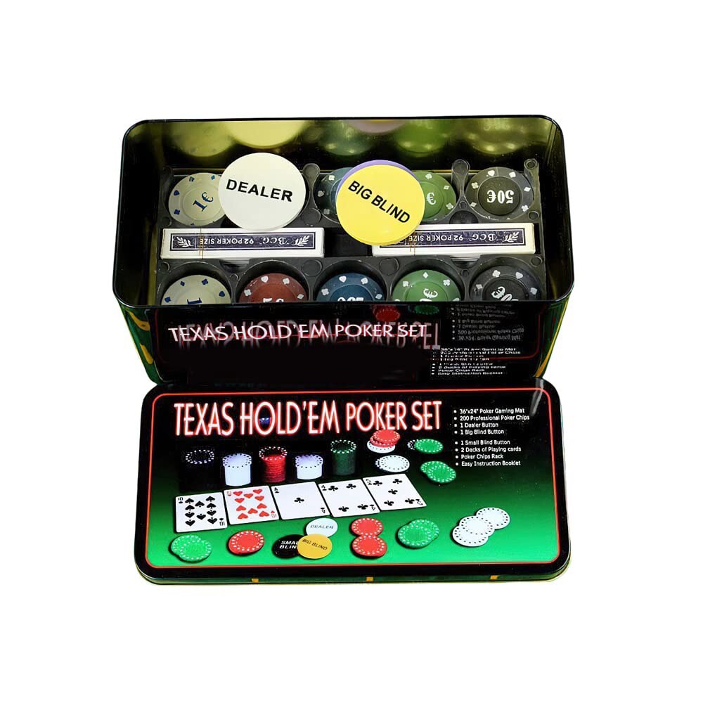 [오늘출발] 알루미늄 보관함이 있는 린케이 표준 룰렛 홈 포커 칩 홀덤 개 블라인드 세트 파티 카지노 블랙잭 스타일