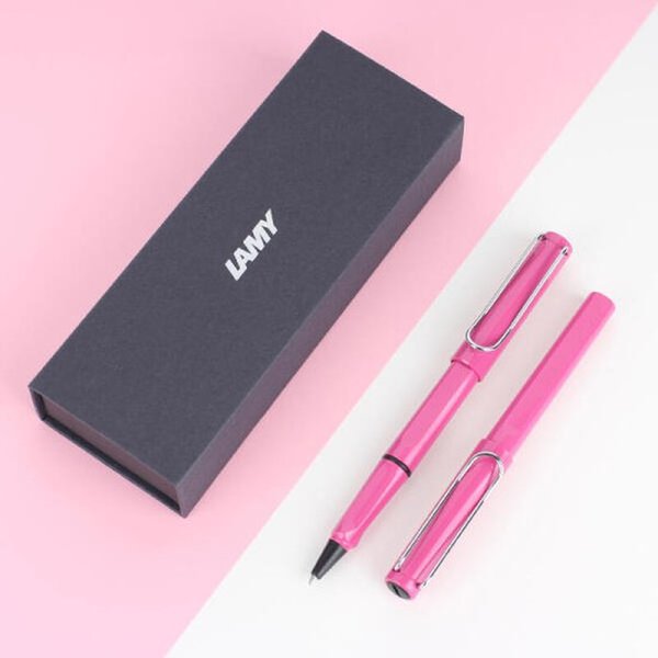 아트박스/라미 LAMY 라미 사파리 수성펜 핑크 무료각인