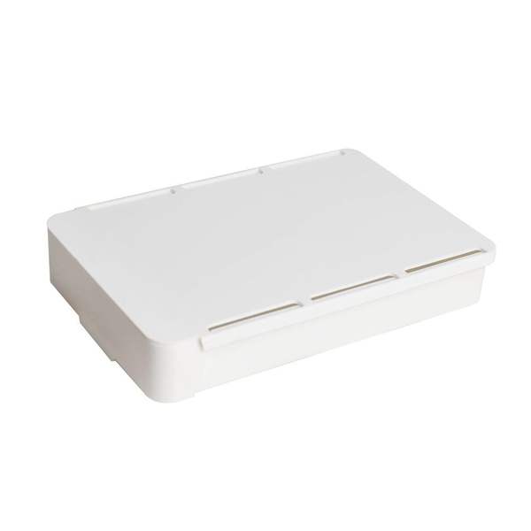 슬라이딩 038ZFT52 히든 부착식 책상 밑 서랍 정리 수납함 대형