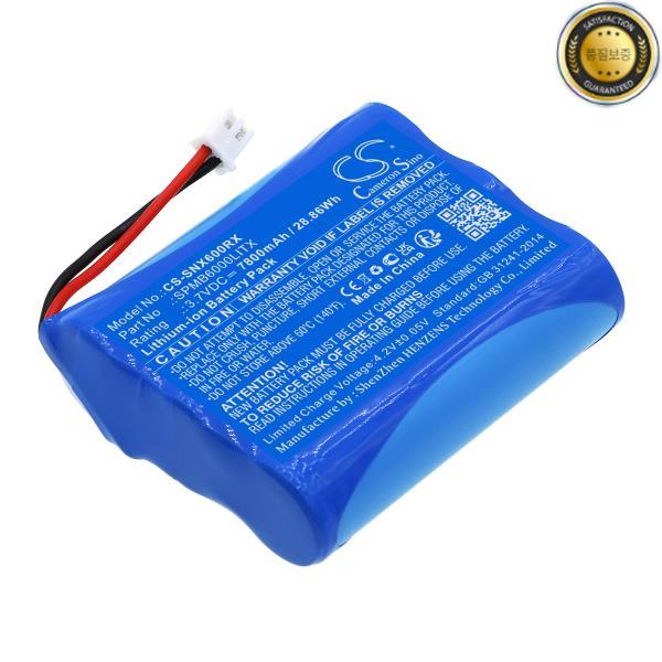 Spektrum 송신기 iX12 NX6 NX8 +TOOL용 3.7V 7800mAh 조종기 배터리 SPMB6000LITX