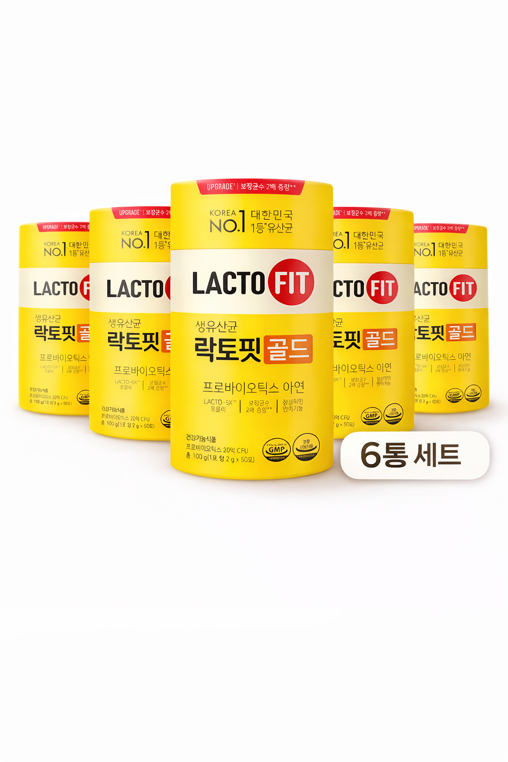 락토핏 종근당건강 락토핏 생유산균 골드 2g 50포 6통