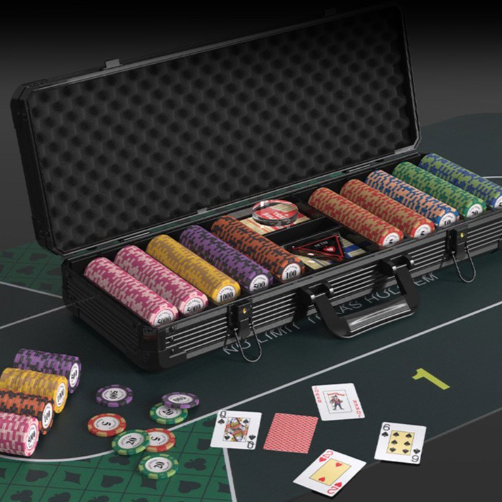 [오늘출발] 게임칩 홀덤칩 텍사스 P 카드 세트 카지노칩세트 포커칩 포커 홀덤 칩 게임