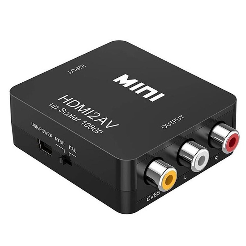 [오늘출발] HDMI TO 컨버터 HDMI2AV RCA 스위처 1080P