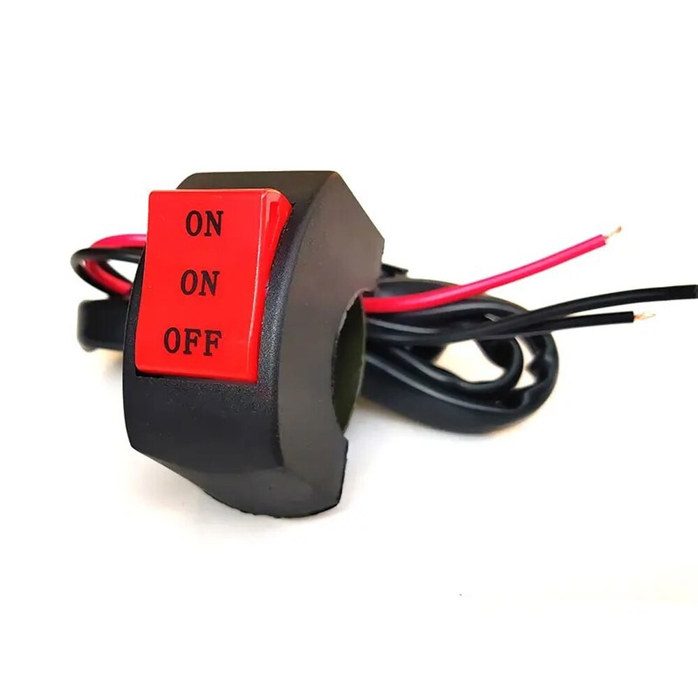 [오늘출발] LED 라이트 스위치 라인 오토바이 근처 운전 조명 핸들 버튼