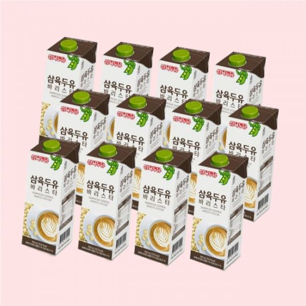 [오늘출발] 삼육 삼육두유 바리스타 두유 12팩 950ml 콩국 라떼용 저당 4530819