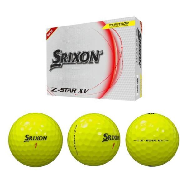 셀러허브 스포츠 스릭슨 골프공 스피드 스핀 Z-STAR XV 옐로우 12구