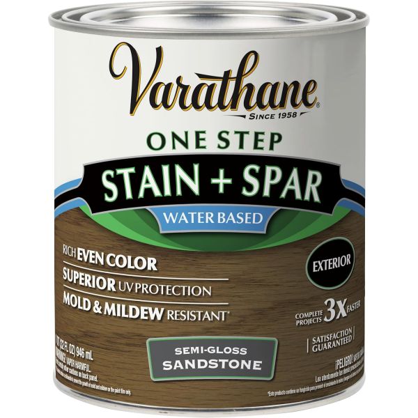 바라테인 세미 글로스 수성 외장 스파 우레탄 쿼트 사암