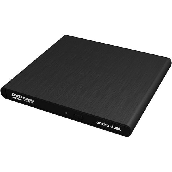 [호환] 외장 CDDVD 드라이브 안드로이드 TV 스마트폰 태블릿 프로젝터 지원 무료 앱 제공 윈도우 10 및 맥 호환 모